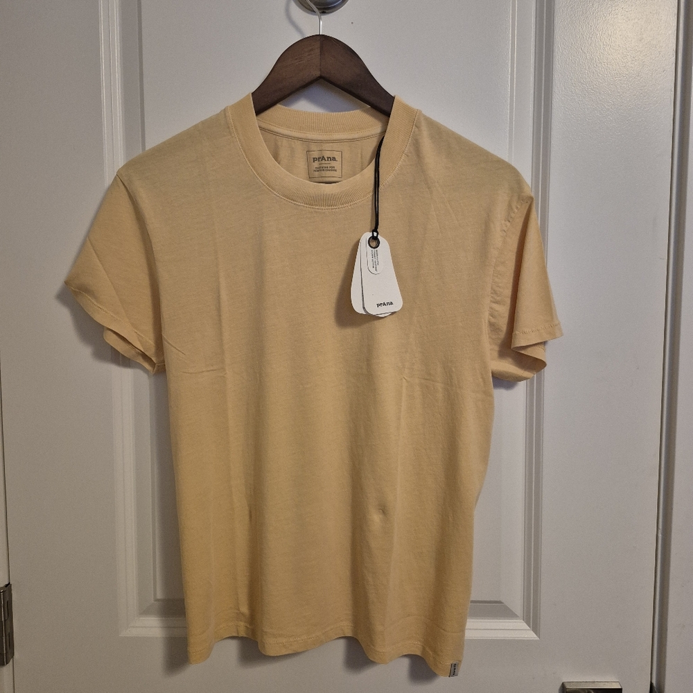 Prana Everyday Vintage Washed Short Sleeve T-shirt Top